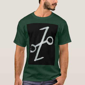 Alchemical Symbols Gold Litharge Inverted T-Shirt