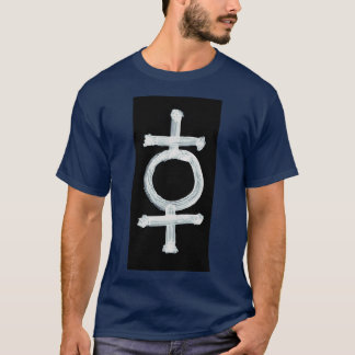 Alchemical Symbols Haematite Inverted T-Shirt