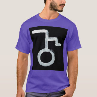 Alchemical Symbols Lead Seven Inverted T-Shirt