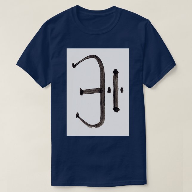 Alchemical Symbols One Scruple T-Shirt (Design Front)