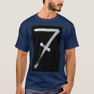 Alchemical Symbols Pewter Inverted T-Shirt