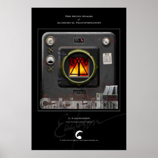 Alchemical Transformations 1: Calcination Poster