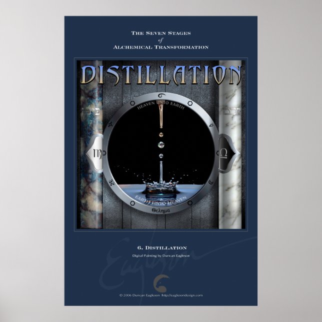 Alchemical Transformations 6: Distillation Poster (Front)