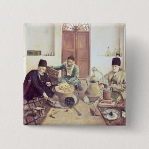 Alchemists, 1893 15 cm square badge