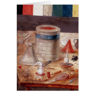 Alchemist's equipment, reputedly written