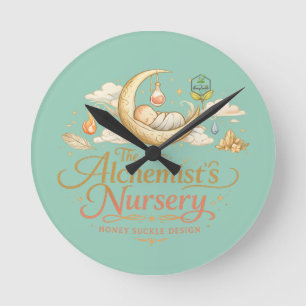 Alchemist's Nursery Round Clock