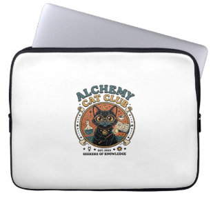 Alchemy Cat Cat Lover Gift - Alchemy Cat Club_1 Laptop Sleeve