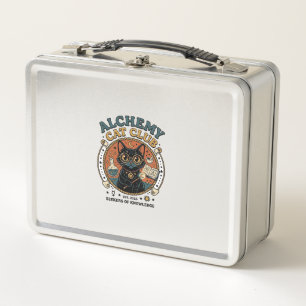 Alchemy Cat Cat Lover Gift - Alchemy Cat Club_1 Metal Lunch Box