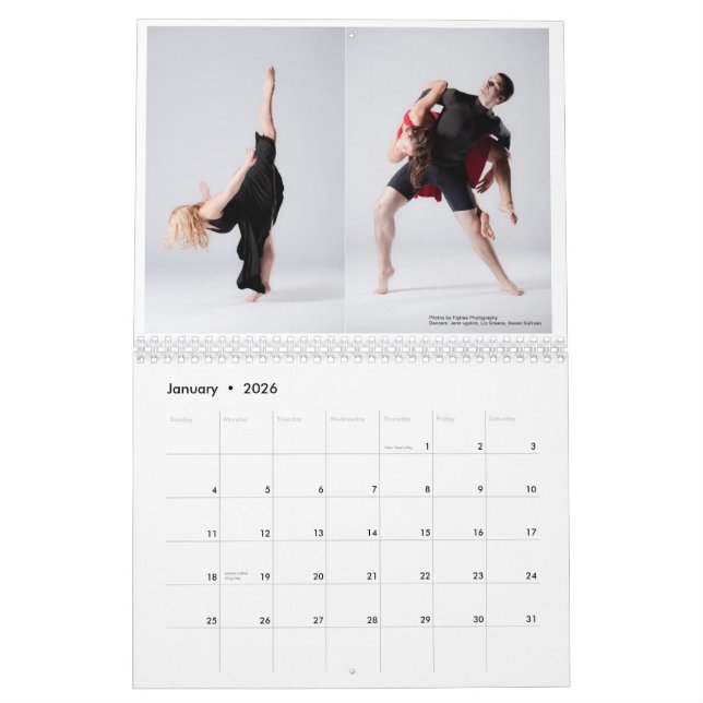 Alchemy Dance Company Calendar (Jan 2026)
