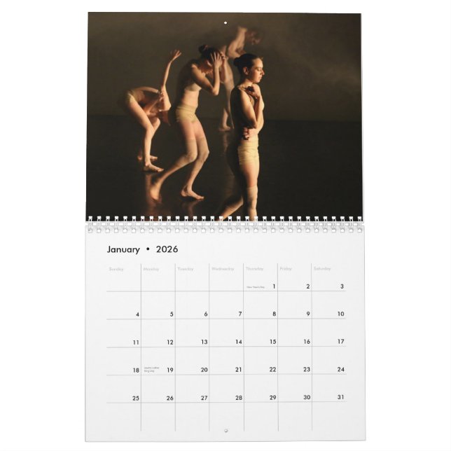 Alchemy Dance Company Calendar (Jan 2026)