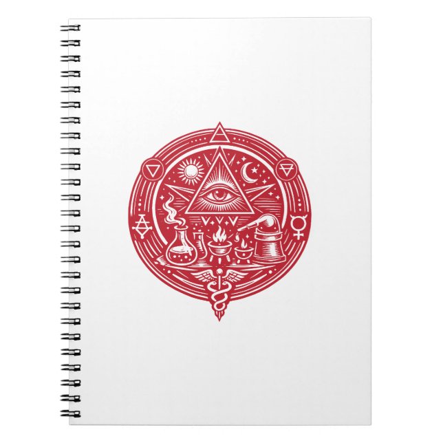 Alchemy emblem notebook (Front)