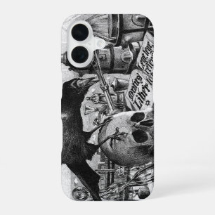 Alchemy Laboratory Raven and Human Skull iPhone 16 Case