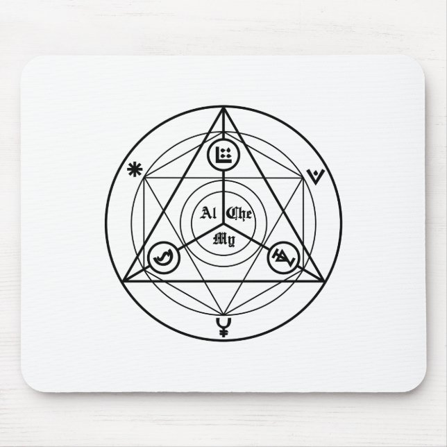 Alchemy manifesto mouse pad (Front)