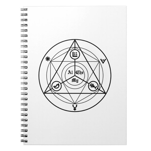 Alchemy manifesto notebook (Front)