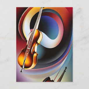 Alchemy of classical music postcard