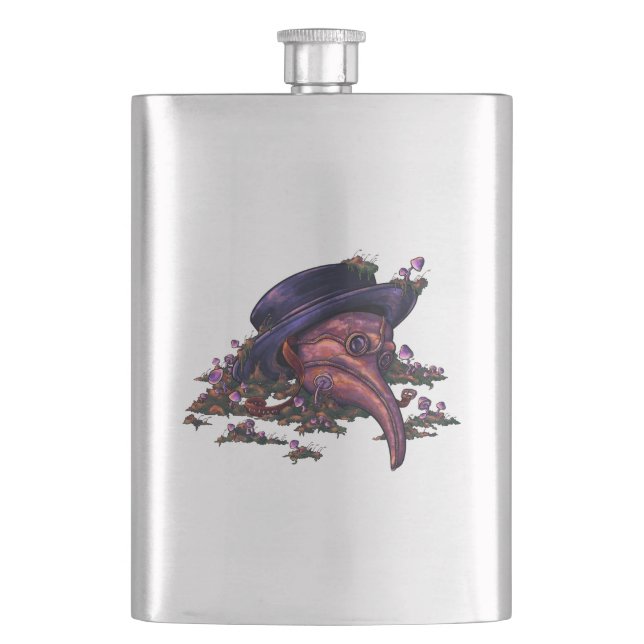Alchemy of Decay Hip Flask (Front)