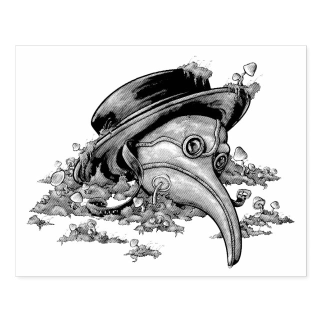 Alchemy of Decay Rubber Stamp (Imprint)