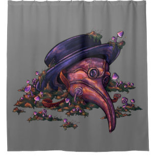 Alchemy of Decay Shower Curtain