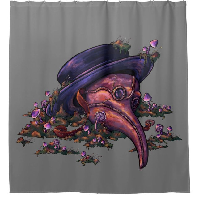 Alchemy of Decay Shower Curtain (Front)