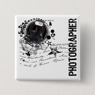 Alchemy of Photography (Photographer) 15 Cm Square Badge
