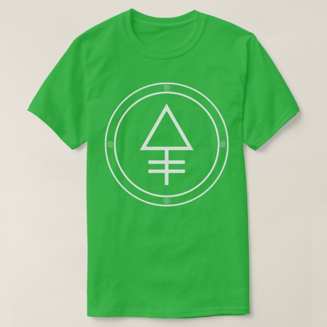 Alchemy Phosphorus Alchemical Symbol T-Shirt (Design Front)