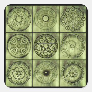 alchemy symbols stickers