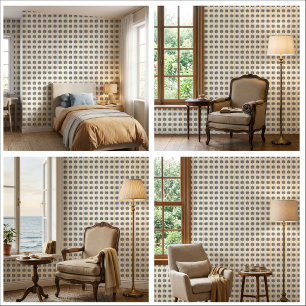 Alchohol Palmetry Lane Mid-Century Peel & Stick Wallpaper