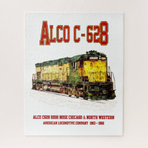 Alco C-628 aka Alco Century 628 Diesel Locomotive Jigsaw Puzzle
