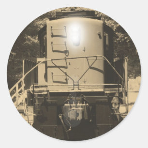 Alco S-4 Locomotive Classic Round Sticker