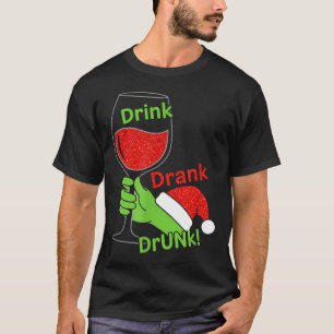 Alcohol &amp; Tails Drink Drank Drunk! Funny Chris T-Shirt