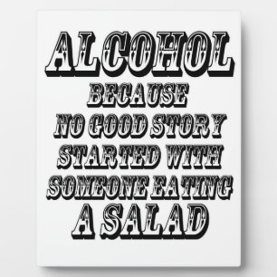 ALCOHOL - Because Plaque