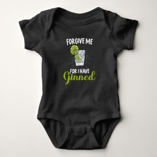 Alcohol Cocktail Bar Bartender Drinking Lime Baby Bodysuit
