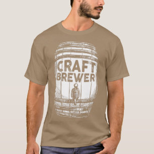 Alcohol Craft Brewer Beer Adult Men Women Funny de T-Shirt