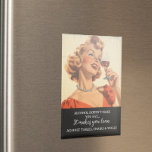 Alcohol Doesn't Make you Fat  Magnet<br><div class="desc">This design was created though digital art. It may be personalised in the area provide or customising by choosing the click to customise further option and changing the name, initials or words. You may also change the text colour and style or delete the text for an image only design. Contact...</div>