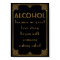 ALCOHOL drinks bar  Gatsby inspired wedding sign