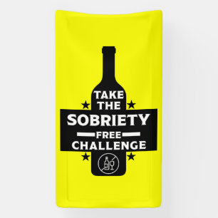  Alcohol Free And Sober Banner