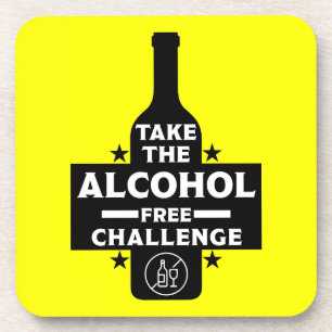 Alcohol Free And Sober Coaster