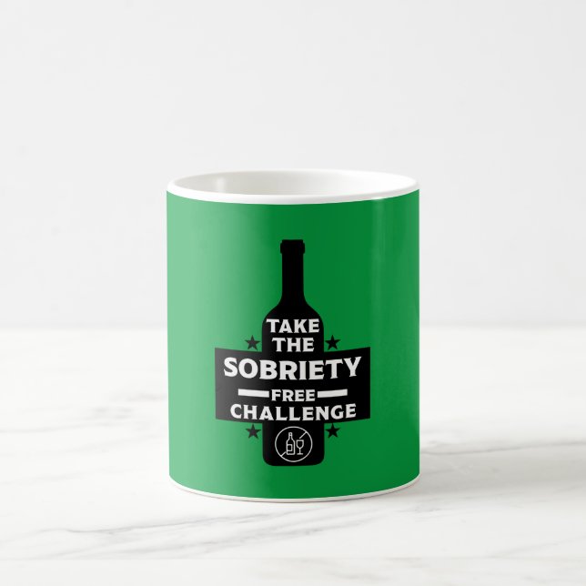  Alcohol Free And Sober Coffee Mug (Center)