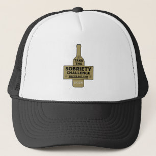 Alcohol Free And Sober Trucker Hat