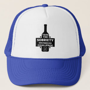 Alcohol Free And Sober Trucker Hat