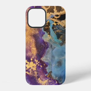 Alcohol Illustration. Decoration Paint. Bright Col iPhone 12 Case