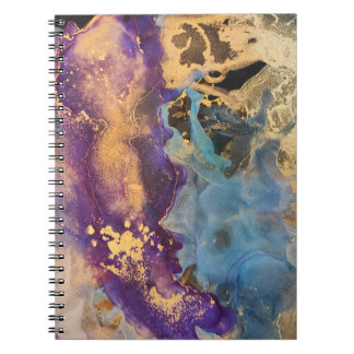 Alcohol Illustration. Decoration Paint. Bright Col Notebook