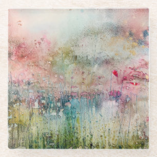 Alcohol Ink Abstract Coaster