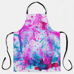 Alcohol Ink Art. Abstract painting. Alcohol Ink ba Apron