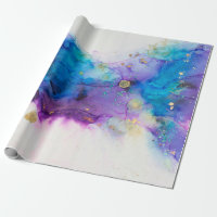 Alcohol Ink Art. Abstract painting. Alcohol Ink ba