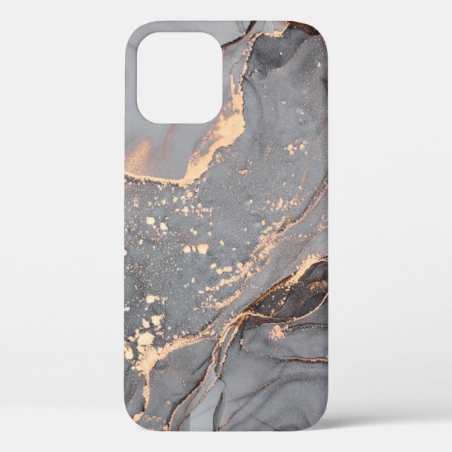 Alcohol ink colours translucent. Abstract multicol Case-Mate iPhone Case (Back)