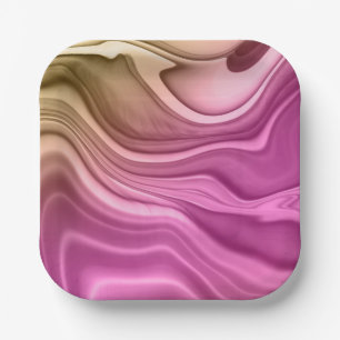 Alcohol Ink Set Aurora Digital Paper-40817 Paper Plate