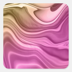 Alcohol Ink Set Aurora Digital Paper-40817 Square Sticker