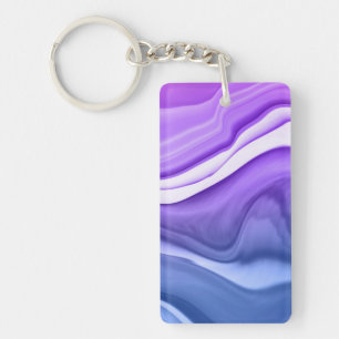 Alcohol Ink Set Aurora Digital Paper Key Ring