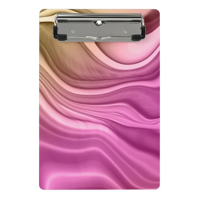 Alcohol Ink Set Aurora Digital Paper Mini Clipboard (Front)